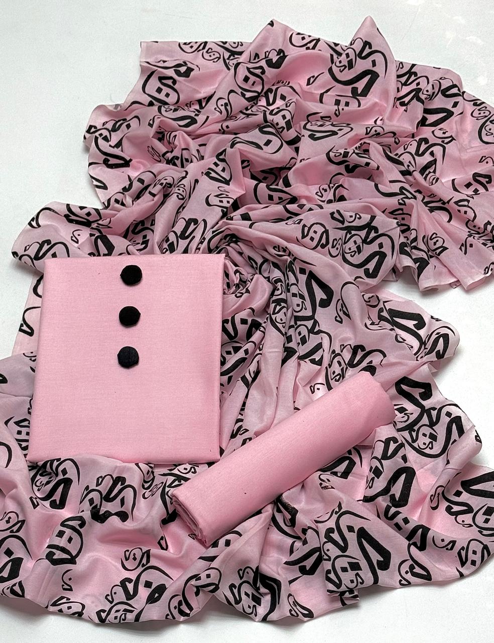 3pc Premium Lawn Summer Dress